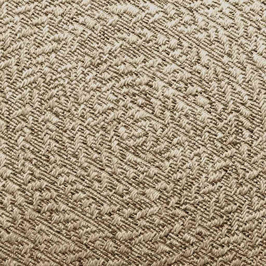 vidaXL Zizur Teppich Außenbereich Rechteckig aus Jute Beige