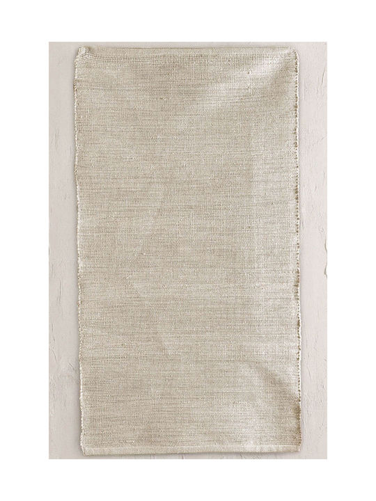 Rythmos Nisyros Χαλί Ορθογώνιο Βαμβακερό Εκρού 120x160cm