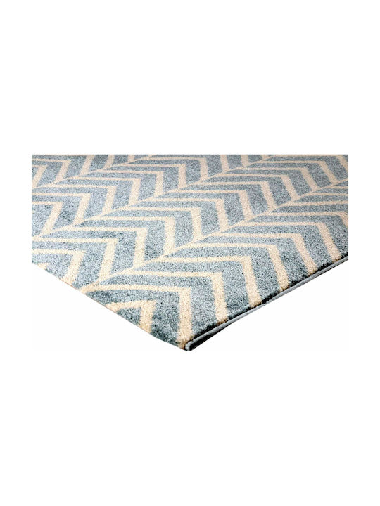 Tzikas Carpets Siesta 00148-230 Χαλί Ορθογώνιο Μπλε 133x190cm