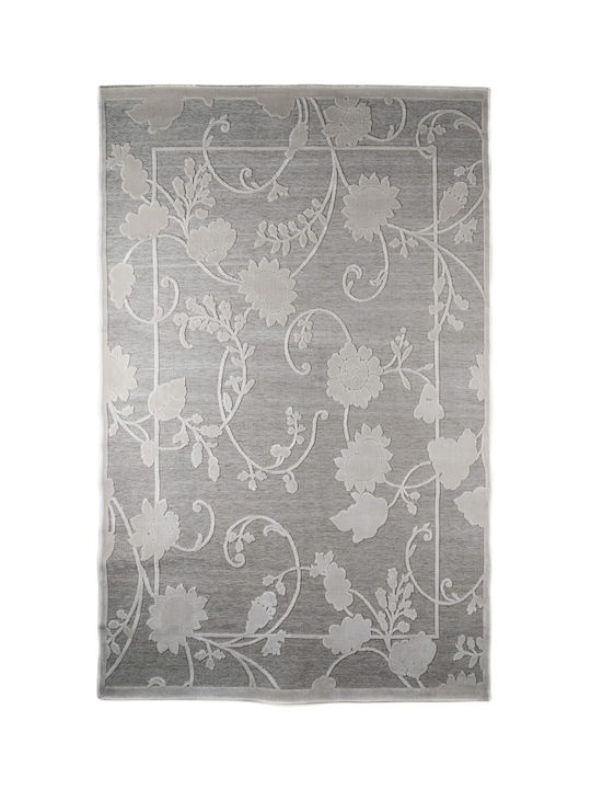 Klonaras Muse 59004 Rug Rectangular Silver Cream