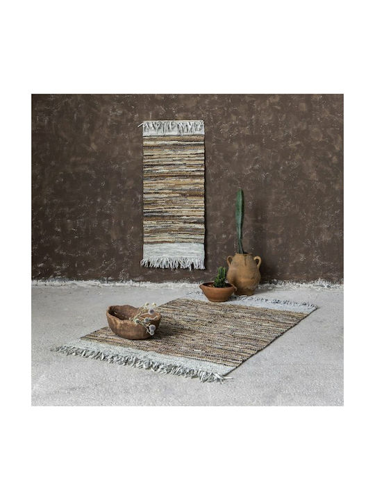 Nima Edin Χαλί Ορθογώνιο με Κρόσια Μπεζ 160x230cm
