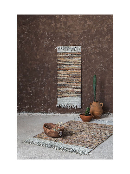 Nima Edin Χαλί Ορθογώνιο με Κρόσια Μπεζ 160x230cm