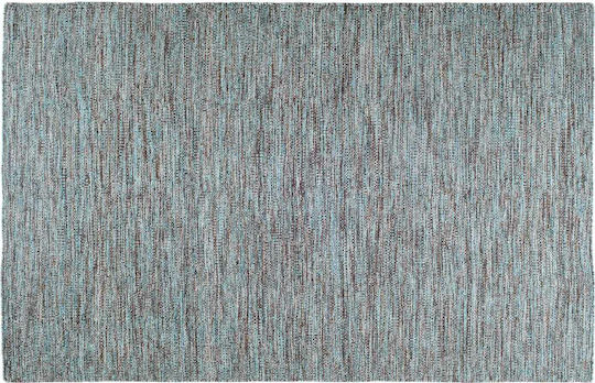 Tapicap Biento Χειροποίητο Χαλί Ορθογώνιο Turquoise 160x230cm