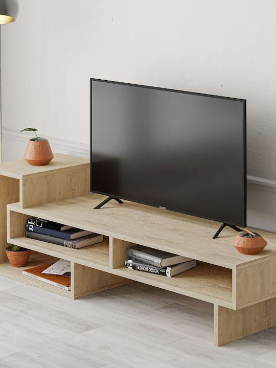 TV Stand Tetra Natural M136.7xD40xH42cm