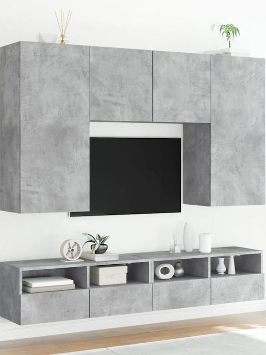 TV Stand Gray 100x30x30cm