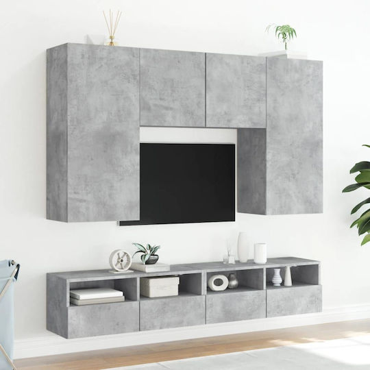 TV Stand Gray 100x30x30cm