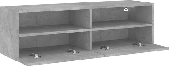 TV Stand Gray 100x30x30cm
