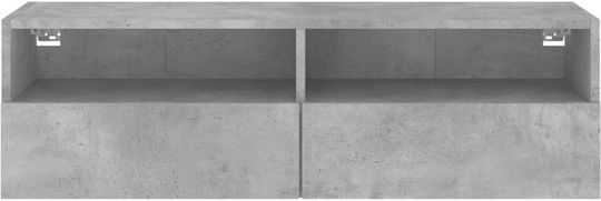TV Stand Gray 100x30x30cm