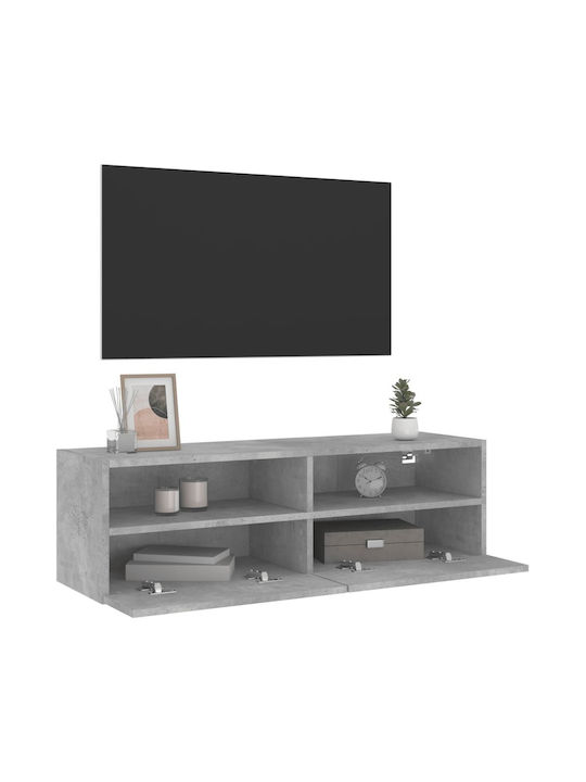 TV Stand Gray 100x30x30cm