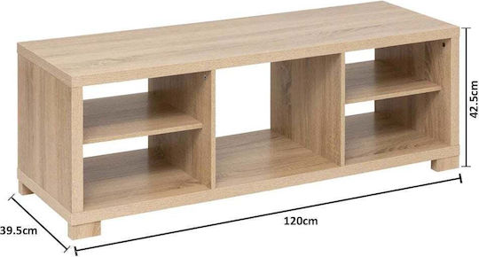 5Five TV-Ständer Beige M120xT39,5xH42,5cm