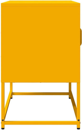 TV-Ständer Aus Metall Gelbe Senf Farbe M68xT39xH60.5cm