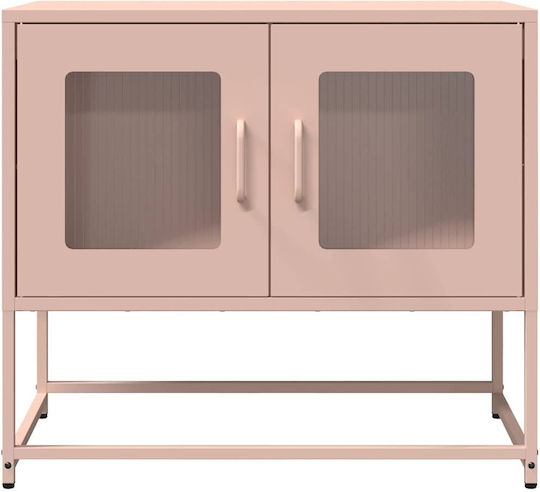 TV-Ständer Metall Rosa M68xT39xH60.5cm