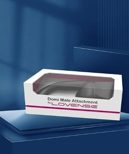 Lovense Domi 2 Wand Massager Attachment Глава за Вибратор Черно