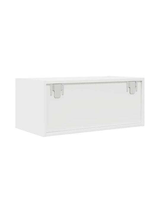 Έπιπλο Τηλεόρασης Λευκό Μ60xΠ31xΥ25.5cm