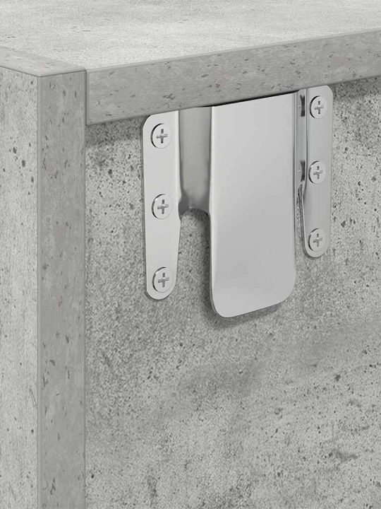 Έπιπλο Τηλεόρασης Γκρι Μ60xΠ31xΥ25.5cm