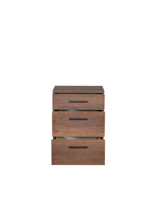Комод Trendline Дървен Ядки 40x39x57см