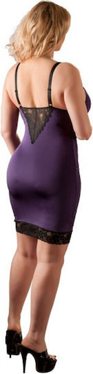 Cottelli Collection Chemise Große Größen Sexy Nachthemd Mit Spitze Lila