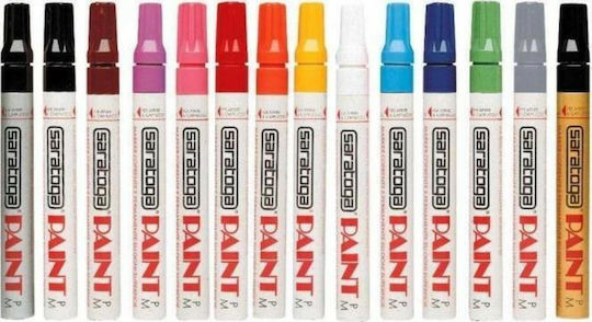 Saratoga Permanent Marker 5mm Red