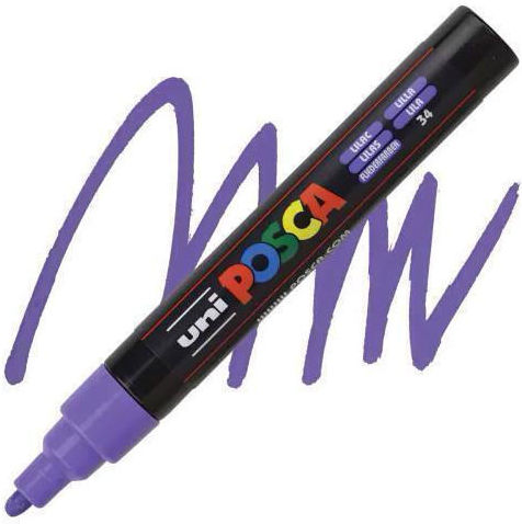 Posca PC-5M Маркер Лилав