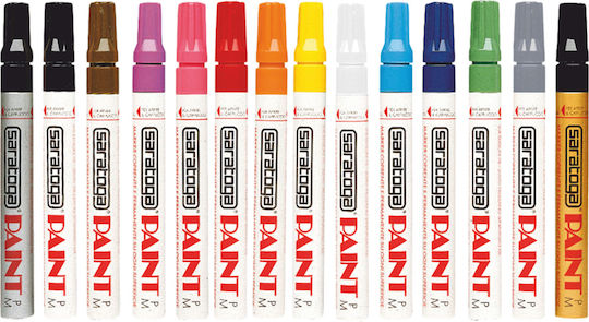 Saratoga Permanent Marker 5mm Red