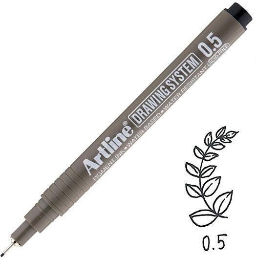 Artline Маркер за Рисуване 0.5мм Черен
