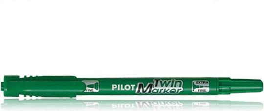Непремахваем маркер Twin Green Pilot 4902505169632