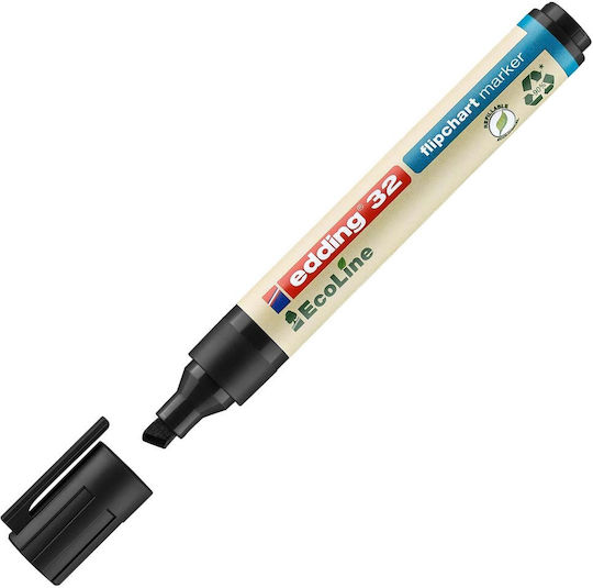 Edding EcoLine 32 Ανεξίτηλος Μαρκαδόρος Μαύρος 5mm