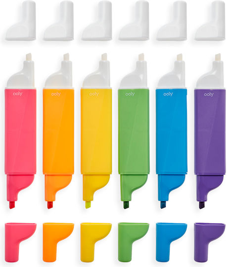 Ooly Do-Overs Markere de Subliniere Multicolor 6buc