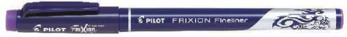 Pilot Marker Frixion Fineliner 1.3mm Purple 12 Pieces Product Sold Individually