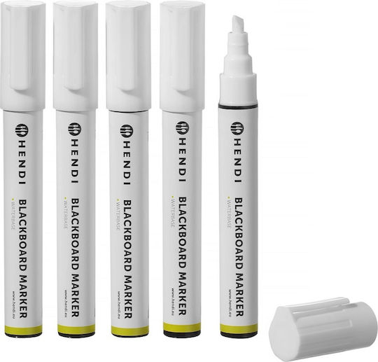 White Board Markers 2-6mm Tip Set 5 Hendi 664209