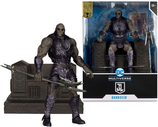 Zack Snyder's Justice League Dc Multiverse Mega Action Figure Darkseid Throne Gold Label 24 Cm