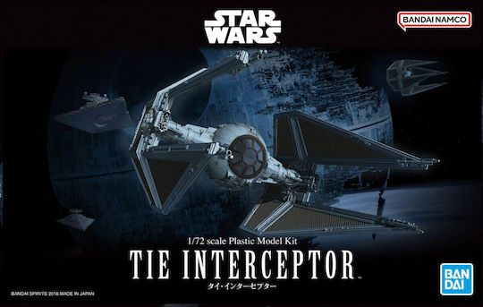 Star Wars Model Kit 1/72 Tie Advanced X1 10 Cm
