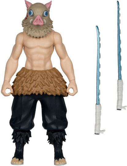 Demon Slayer Kimetsu No Yaiba Action Figure Inosuke Hashibira 13 Cm