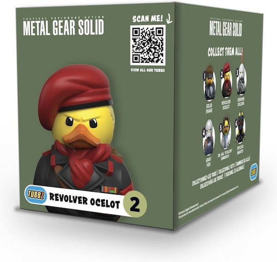 Фигура на пате за баня Metal Gear Solid Boxed Tubbz Revolver Ocelot #2 10см