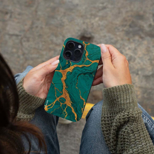 Калъф Sonique Marble Series за Samsung Galaxy Z Flip 4 Зелен