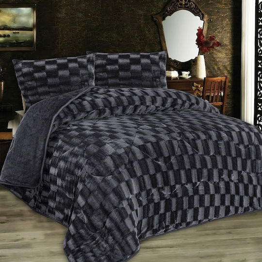 Dimcol Комбинирано одеяло Единично 160x220бр 1940 750 750 г/м²Gsm