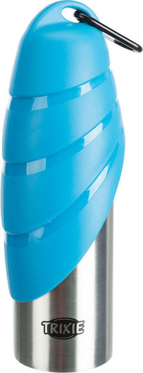 Trixie Edelstahl Flasche Wasser für Hund & Katze 750ml (Verschiedene Farben)