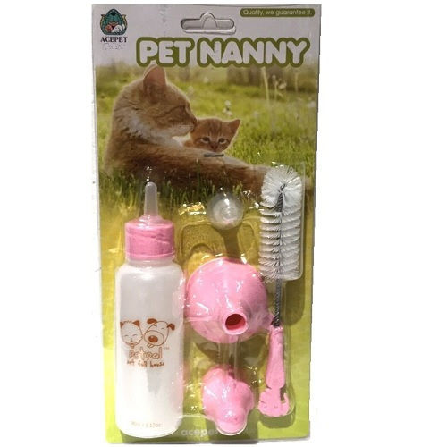 Pet Camelot Pet Nanny PC- Μπουκάλι Σιλικόνης Νερού για Σκύλο & Γάτα 90ml (Διάφορα Χρώματα)