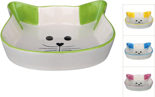 Trixie Keramik Schalen Futter & Wasser für Hund & Katze 2x 300ml 12cm in Hellblau Farbe