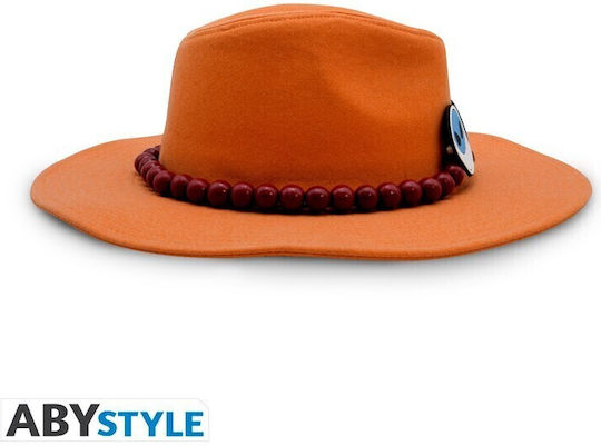 One Piece Carnival Orange Plastic Hat