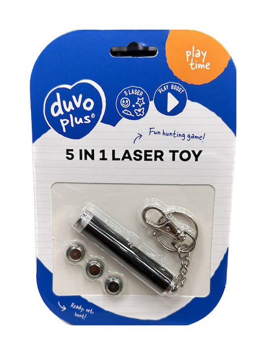 Duvo Plus Παιχνίδι Γάτας Laser Κόκκινο 5 σε 1