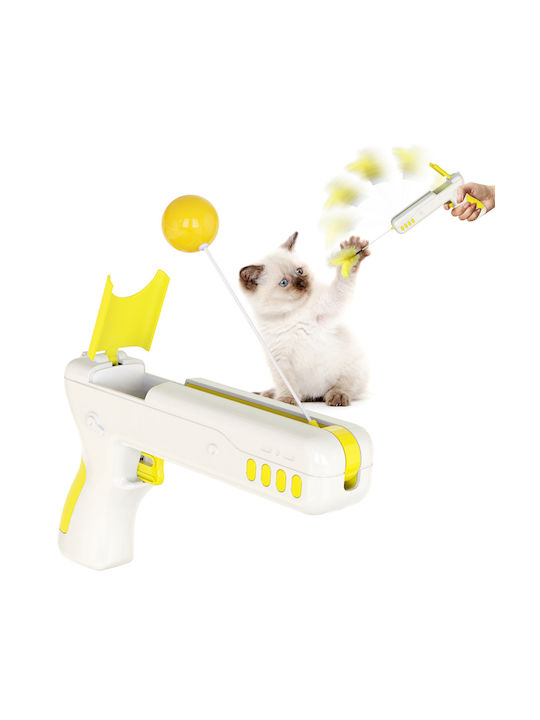 Automatisch Katzenspielzeug Ball Ball & Feder für Katzen