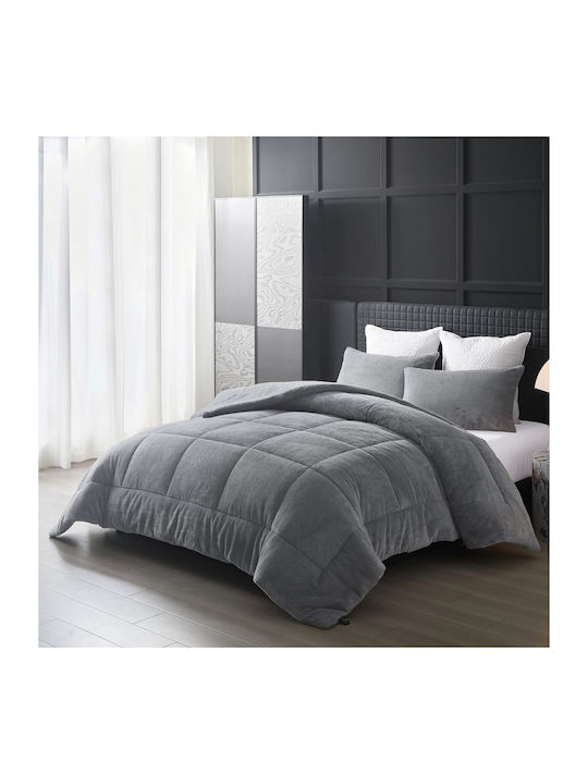 Liolios Home Duvet Cover Queen 220x240cm Cassiano Lt Grey