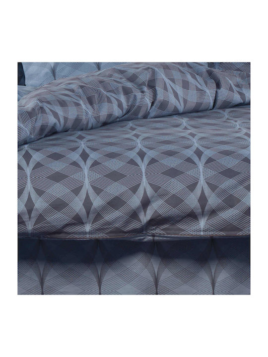 Kentia Πάπλωμα Μονό 160x240εκ. Jentry 01 Blue 300 GSM