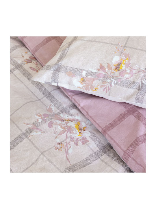 Nima Duvet Single 170x240cm Reimon Pink
