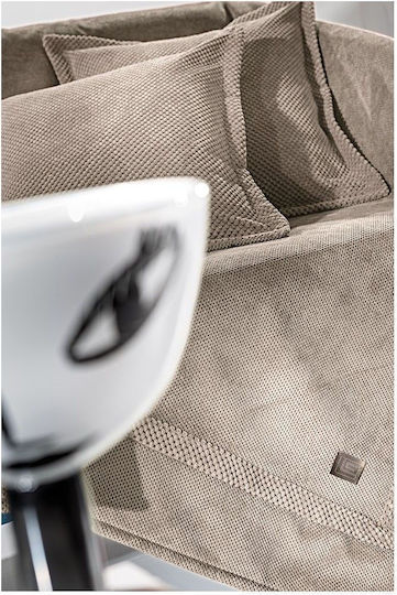 Guy Laroche Rubicon Ριχτάρι Πολυθρόνας Δύο 'Οψεων 170x150εκ. Camel