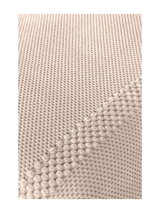 Guy Laroche Rubicon Cuvertură Pentru Canapea 4 Locuri 170x350cm Șampanie