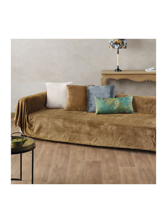 Kentia Kameron Dreisitzer-Sofa Wurf Fleece 180x280cm
