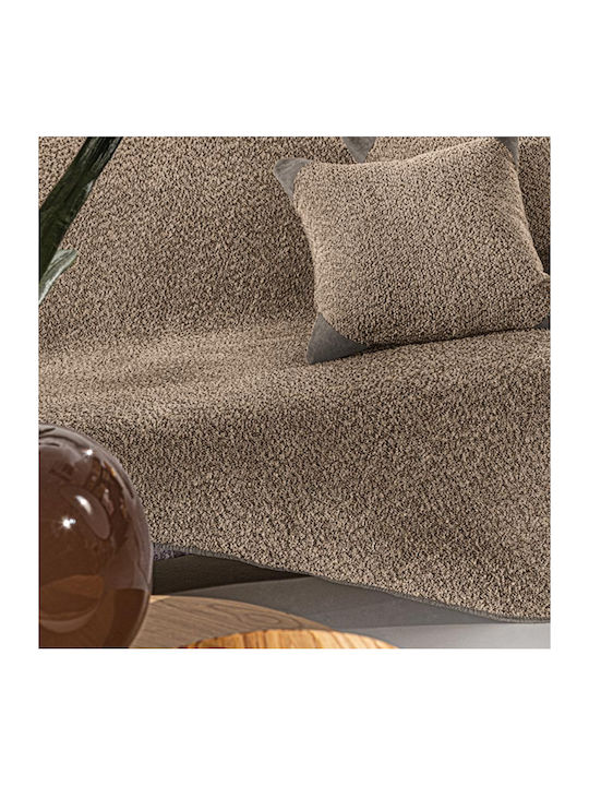 Guy Laroche Lama Decken & Couchdecken Dreisitzer-Sofa Wurf 170x300cm Taupe