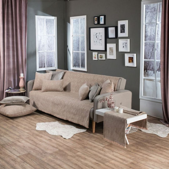 Teoran Триместен диван Throw Solid 180x300см. 310